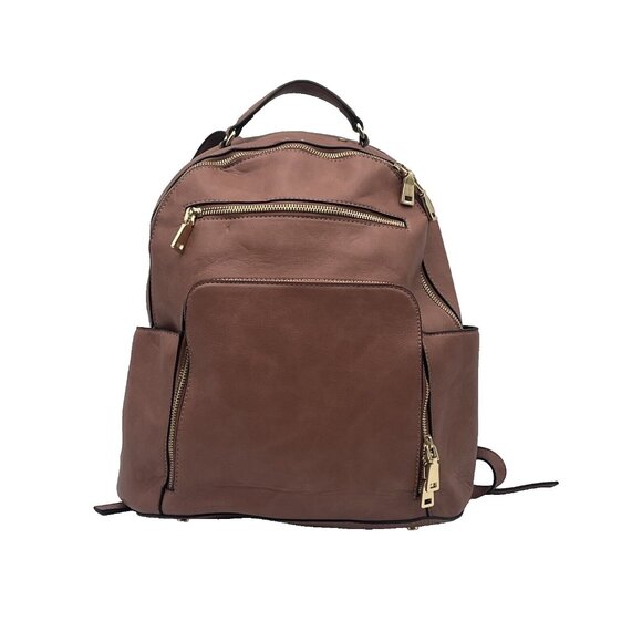 INC International Concepts Backpack - New Women | Color: Marsala / Pastel Red - Picture 1 of 8